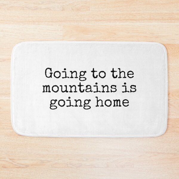 Item preview, John Muir Quote designed and sold by The-Quote-House.