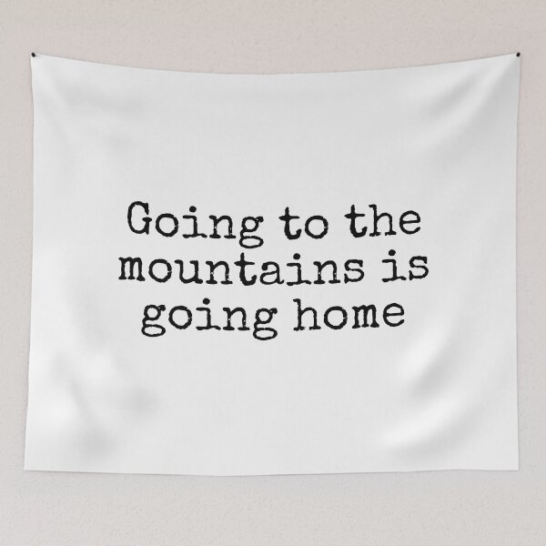 Item preview, John Muir Quote designed and sold by The-Quote-House.