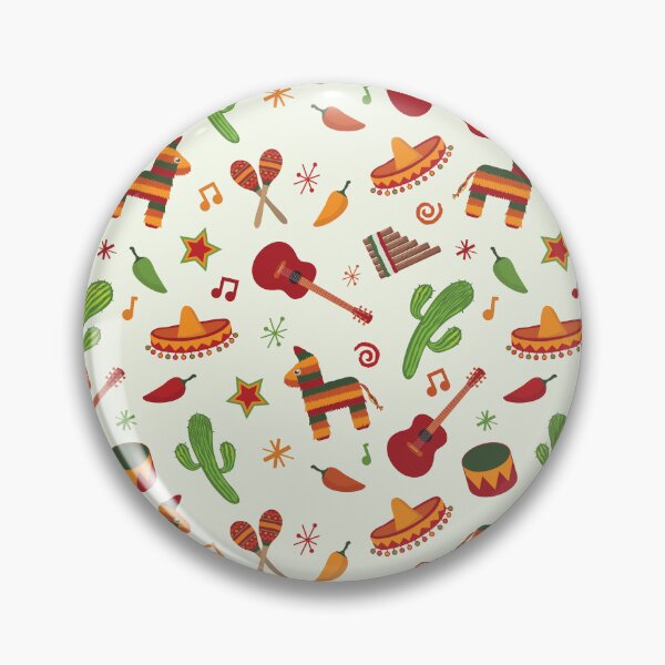 Item preview, Mexican Music Pattern designed and sold by Blue-Banana.