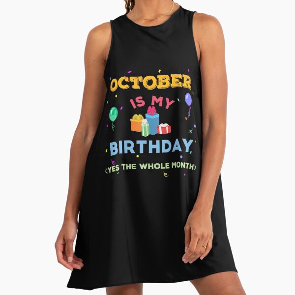 October Birthday Dresses for Sale | Redbubble