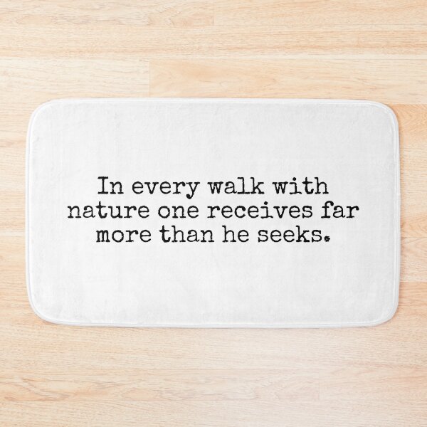 Item preview, John Muir Quote designed and sold by The-Quote-House.