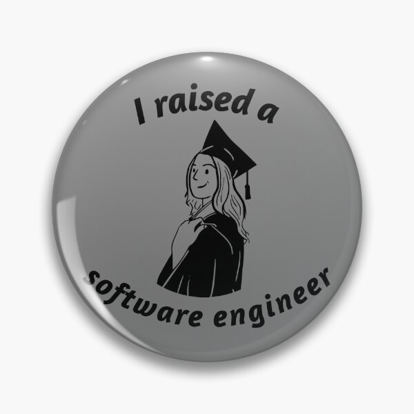 Item preview, I Raised a Software Engineer - Female Graphic - University / College Graduation - Graduatees designed and sold by GraduaTees.