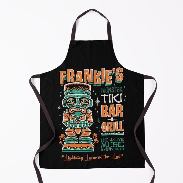 Item preview, Frankenstein Tiki Bar - Creepy Cute Monster Surf - Hawaii Island Vacation designed and sold by Nemons.