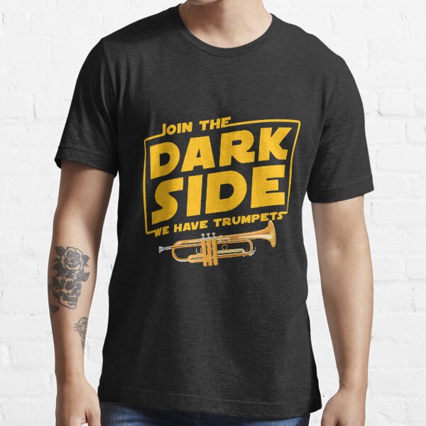 Trumpet Join The Dark Side We Have Trumpets' Men's V-Neck T-Shirt