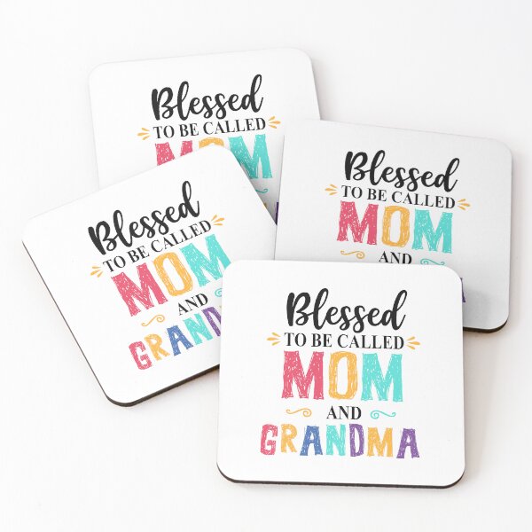 Item preview, Blessed To Be Called Mom and Grandma designed and sold by Moeez Javed.