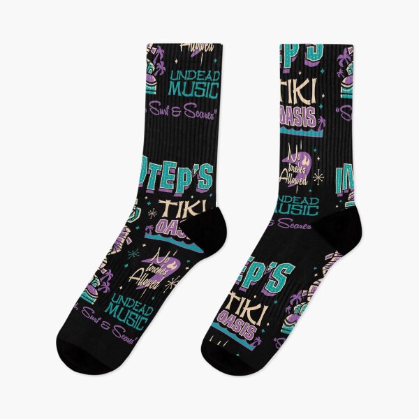 Item preview, The Mummy Creepy Cute Tiki Lounge - Hawaii Vacation Surf Monster   designed and sold by Nemons.