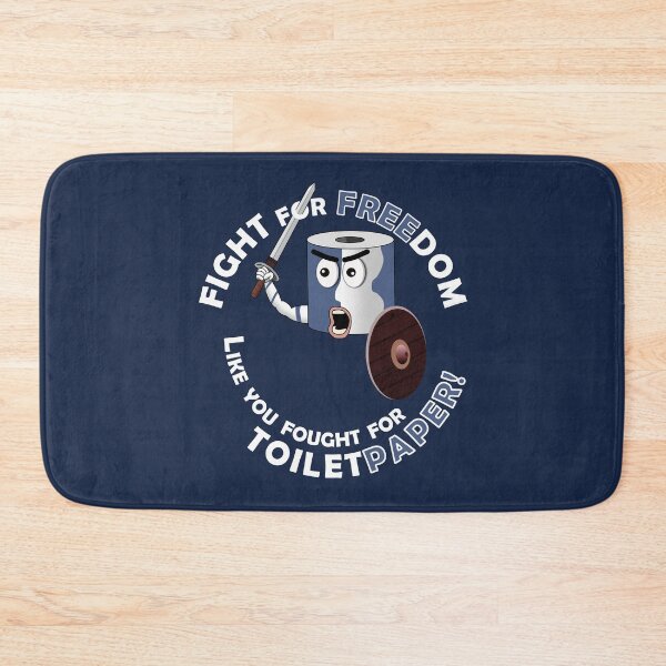 Item preview, Fight for freedom like you fought for toilet paper (English) designed and sold by GiborDesign.