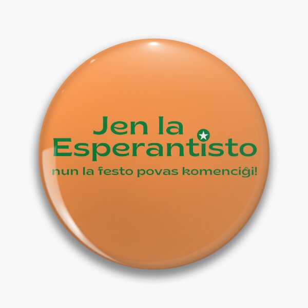 Item preview, Jen la Esperantisto—nun la festo povas komenciĝi! designed and sold by Zebastjan Johanzen.