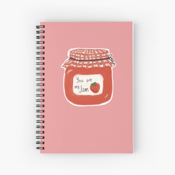 Aperçu de l'œuvre Tu es ma confiture | Aquarelle peinte à la main créée et vendue par nashiblossomart.
