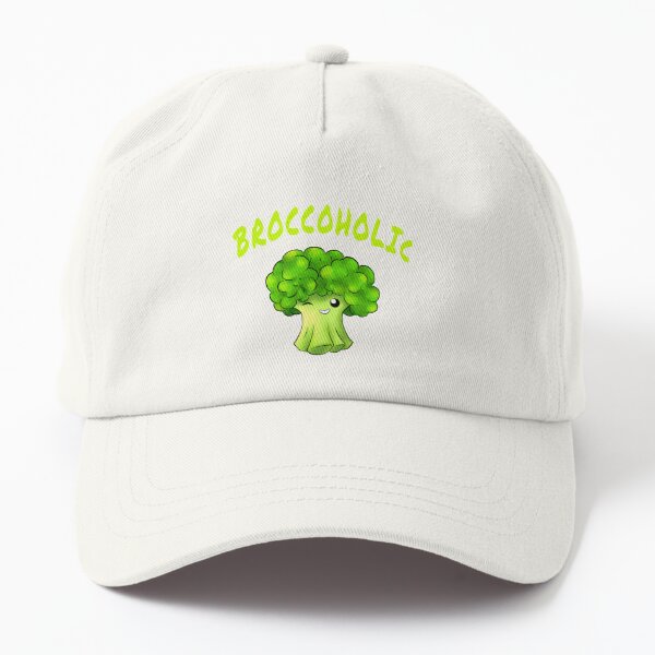 smiling broccoli Dad Hat