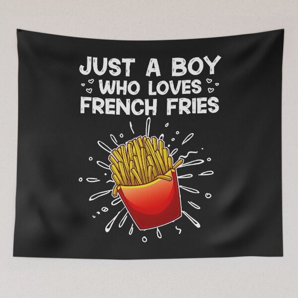 Item preview, Cool French Fries For Boys Kids Sweet Potato Chef Fast Food designed and sold by KathrineSandnes.