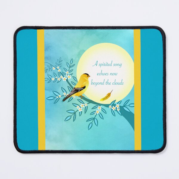 Item preview, Goldfinch Sympathy Sentiments designed and sold by ShoaffBallanger.