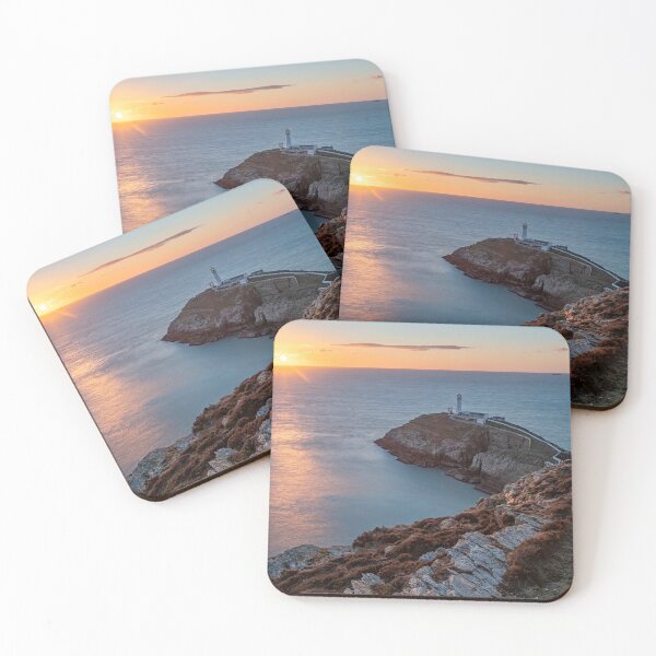 Item preview, South Stacks Lighthouse at Sunset designed and sold by Tony North.