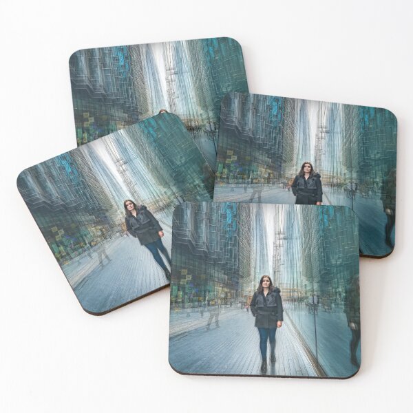 Item preview, Woman walking in London designed and sold by Tony North.