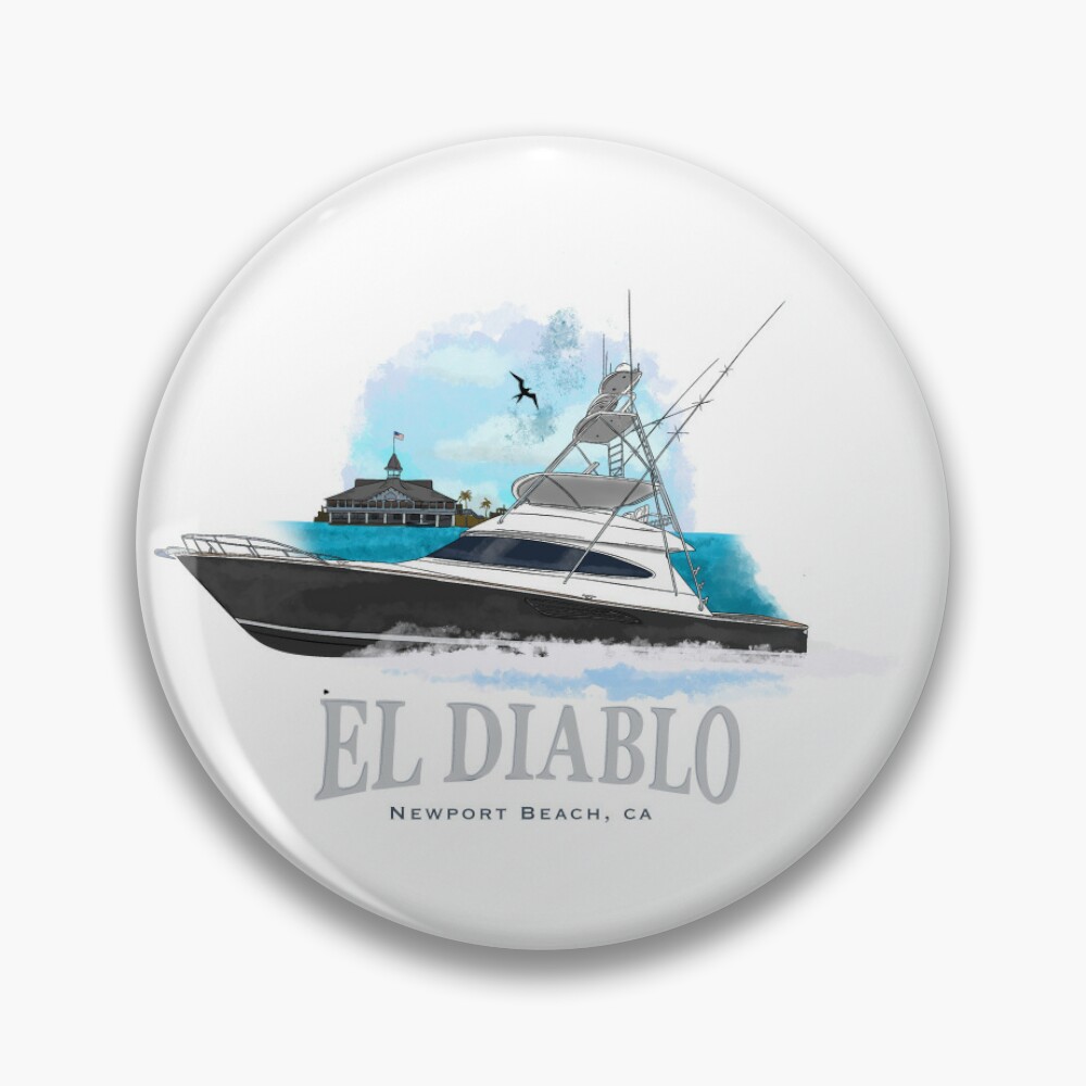 Sailfish Billfish Fishing Deep Sea Sport Pinback Button Pin 