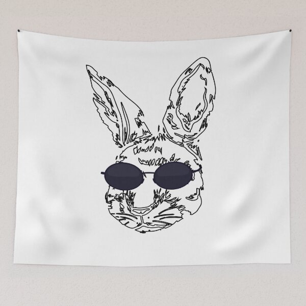 Item preview, Cute Hand Drawn Bunny Face With Sunglasses For Boys Men Kids Funny Happy Easter Day Gift  designed and sold by pedrored369.