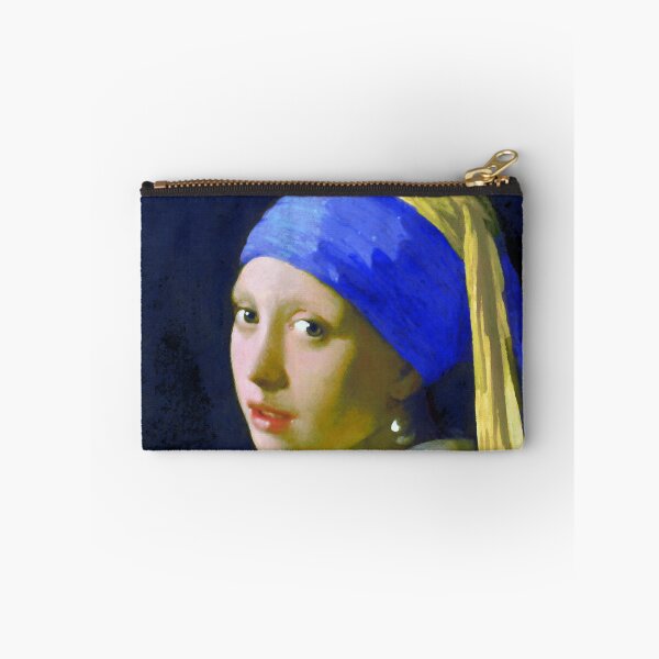 Item preview, Ukraine Flags Colors Girl with a Pearl Earring by Johannes Vermer Digital Remastered Edition dedicated to Ukrainian women...blue ver. designed and sold by M-Infinite.