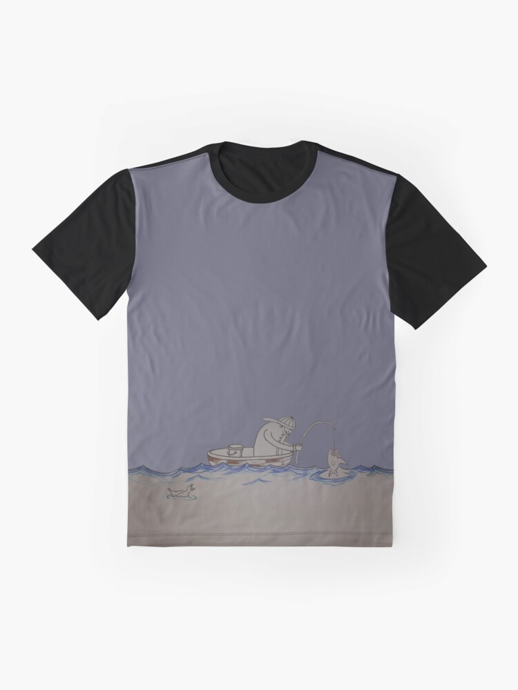 Alternate view of The Fisherman Graphic T-Shirt