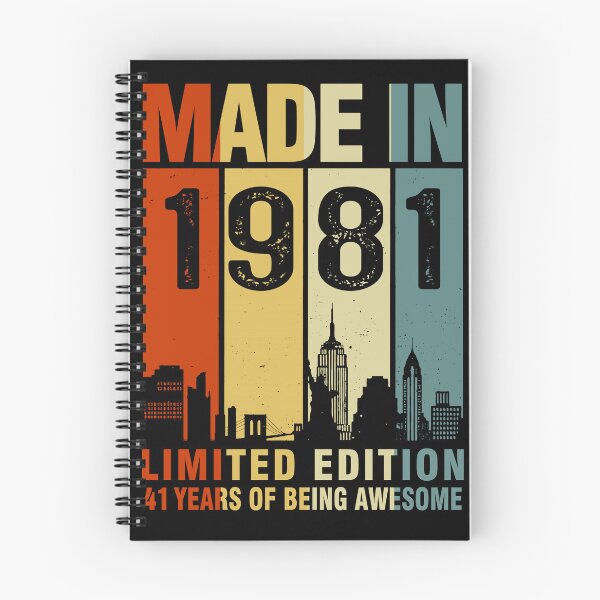 Item preview, Made In 1981 Limited Edition 41 Years Of Being Awesome designed and sold by AraJordeStore.
