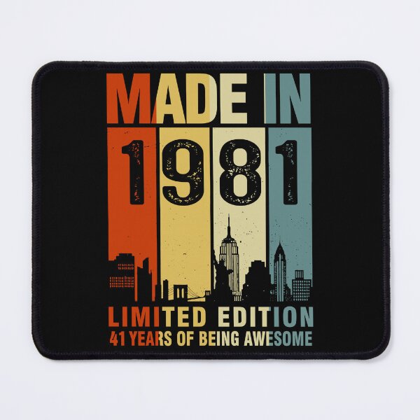 Item preview, Made In 1981 Limited Edition 41 Years Of Being Awesome designed and sold by AraJordeStore.