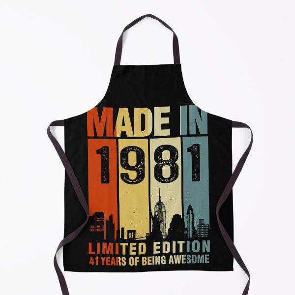 Item preview, Made In 1981 Limited Edition 41 Years Of Being Awesome designed and sold by AraJordeStore.