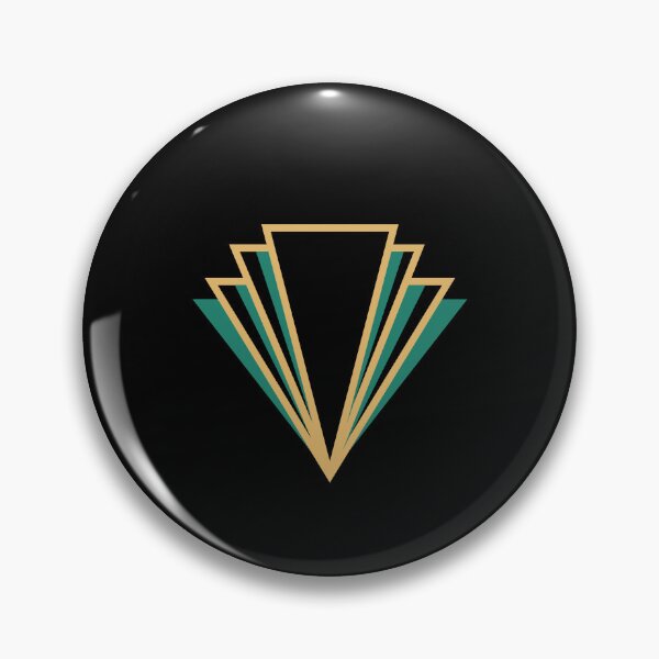 Item preview, Green, Black and Gold Art Deco designed and sold by GasconyPassion.