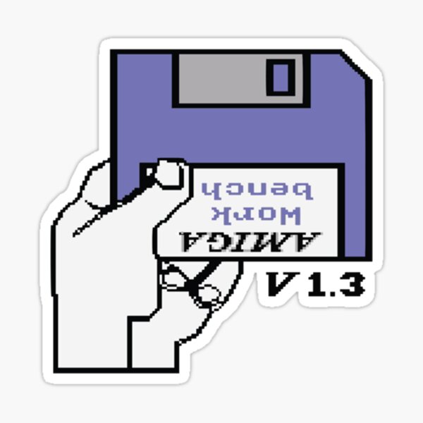 Artikel-Vorschau von Amiga Workbench OS Essential T-Shirt, designt und verkauft von ClaasAlbrand.