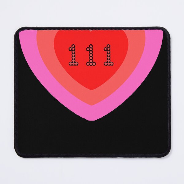 Item preview, 111 ANGEL NUMBER PINKISH RED ORANGE  Y2K  designed and sold by Creativedfg.