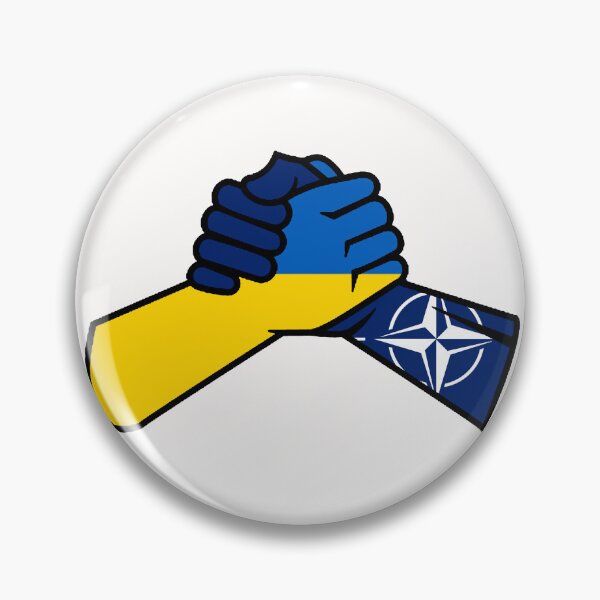 Aperçu de l'œuvre Soutenir l'Ukraine (OTAN) créée et vendue par UrbanExiles.