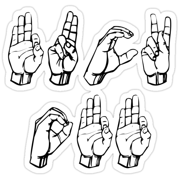 f-ck-off-sign-language-stickers-by-madedesigns-redbubble