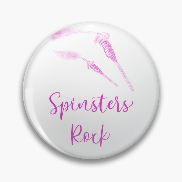 Item preview, Spindle, Gifts For Spinners, Spinsters ROock, Fun Spinning Design Black designed and sold by CasaDiLavanda.