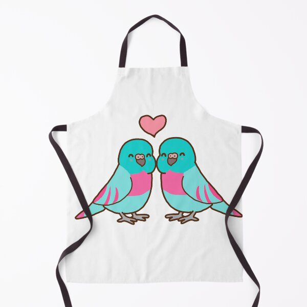 Item preview, pink blue bird love designed and sold by spiewolf.