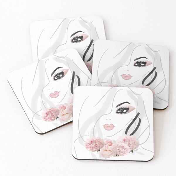 Item preview, chic fashion illustration girl designed and sold by Nazrin Nasimi.