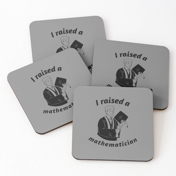 Item preview, I Raised a Mathematician - Male - Parents - University / College Graduation - Graduatees designed and sold by GraduaTees.