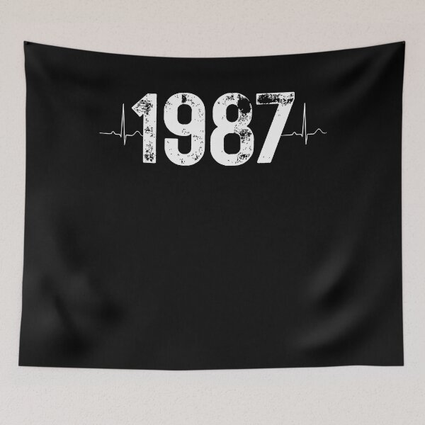 Item preview, 35 Year Old Birthday Gift Heartbeat 1987 designed and sold by UniqueBPresent.