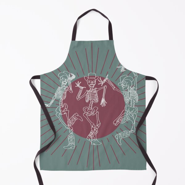 Item preview, Dancing Skeletons (teal) designed and sold by rhiannonrpage.