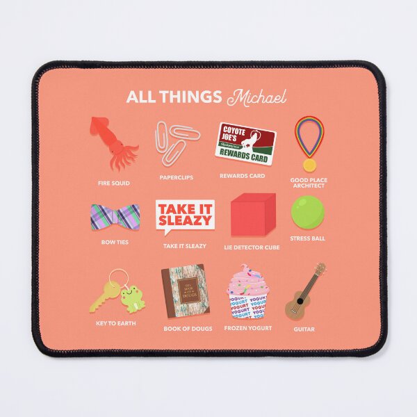 Item preview, The Good Place All Things Michael designed and sold by cutermelon.