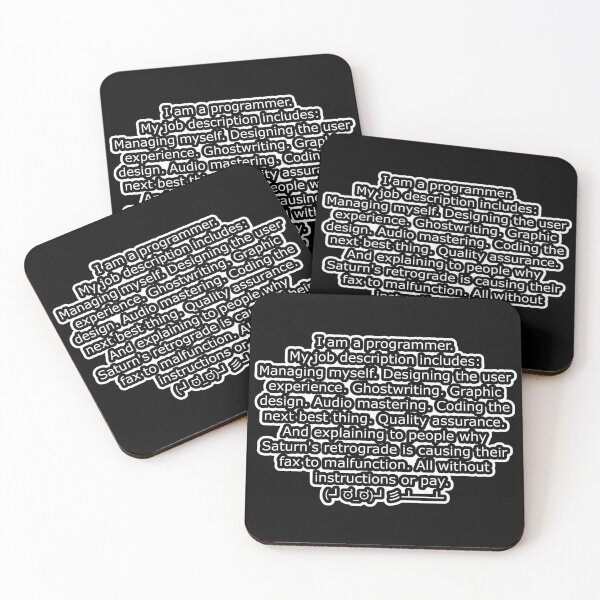 Item preview, I am a programmer. designed and sold by Saltome.