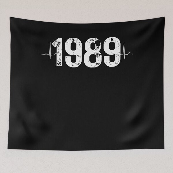 Item preview, 33 Year Old Birthday Gift Heartbeat 1989 designed and sold by UniqueBPresent.