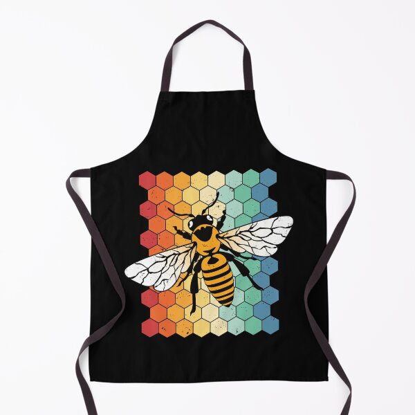 Item preview, Retro Bee and Honeycomb designed and sold by mrhighsky.