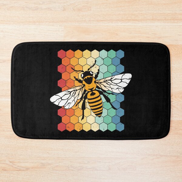 Item preview, Retro Bee and Honeycomb designed and sold by mrhighsky.