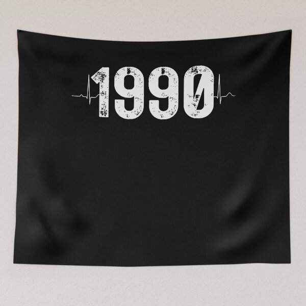 Item preview, 32 Year Old Birthday Gift Heartbeat 1990 designed and sold by UniqueBPresent.