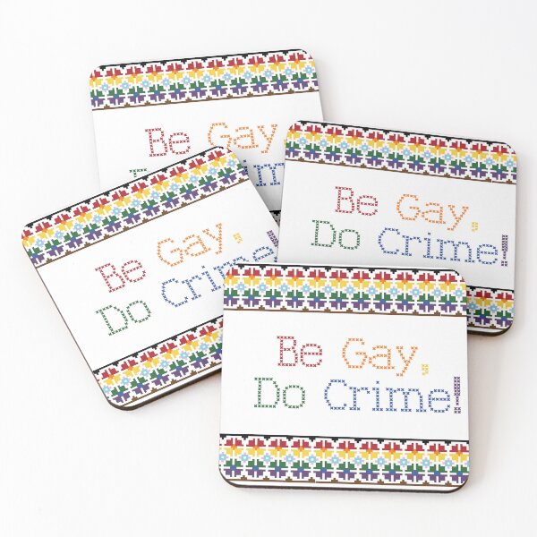 Item preview, Be Gay Do Crime Vyshyvanka designed and sold by nezoriy.