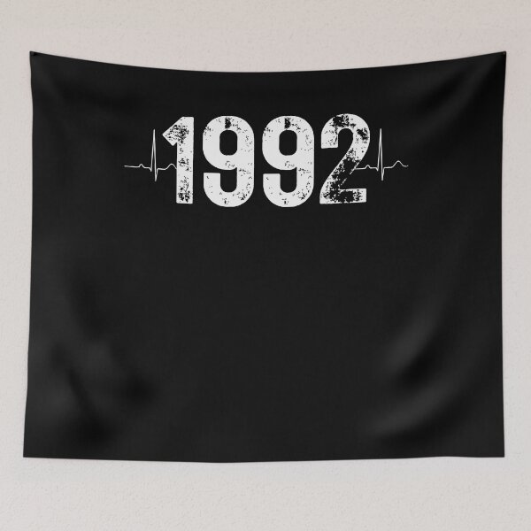 Item preview, 30 Year Old Birthday Gift Heartbeat 1992 designed and sold by UniqueBPresent.