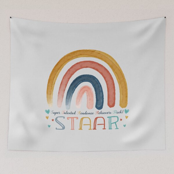 Item preview, Staar Super Talented Academic Achievers Rock Testing Day designed and sold by Dream-bubble.