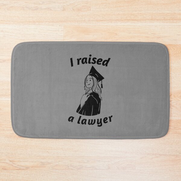 Item preview, I Raised a Lawyer - Female - Parents - University / College Graduation - Graduatees designed and sold by GraduaTees.