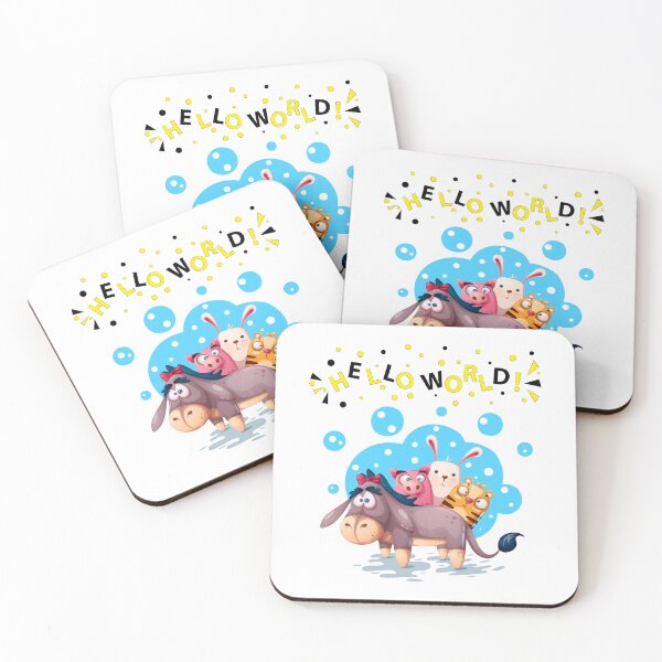 Item preview, Bonjour Monde designed and sold by Tia-Ako.