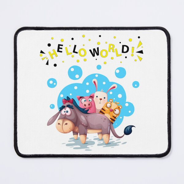 Item preview, Bonjour Monde designed and sold by Tia-Ako.