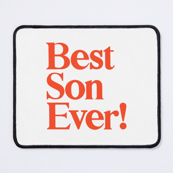 Artikelvorschau, Bester Sohn aller Zeiten – Bestes Geschenk für Sohn – Rot entworfen und verkauft von heyluckyseven.