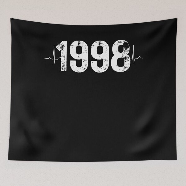 Item preview, 24 Year Old Birthday Gift Heartbeat 1998 designed and sold by UniqueBPresent.
